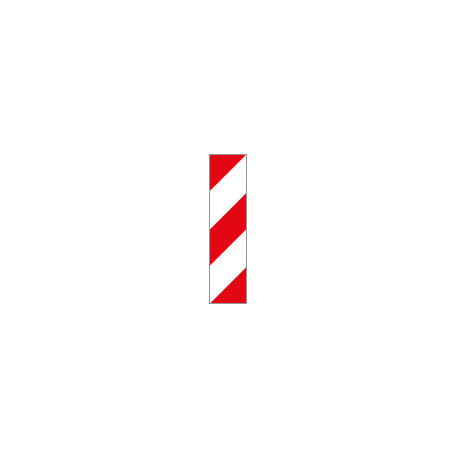 Pannello delimitatore NF 394 BIANCO ROSSO