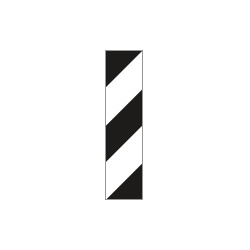 Pannello delimitatore NF 471 BIANCO NERO