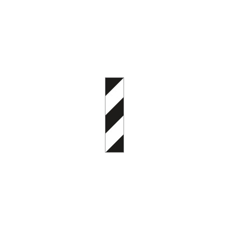 Pannello delimitatore NF 471 BIANCO NERO