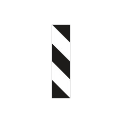 Pannello delimitatore NF 471 BIANCO NERO