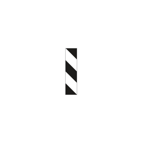 Pannello delimitatore NF 471 BIANCO NERO