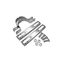 Kit 2 fissaggi certificati ricambio diam. mm 60 per attacco stradale