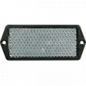 Catadiottro retroriflettente 128x67 mm colore bianco
