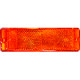Catadiottro retroriflettente 160x49 mm colore rosso