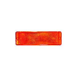 Catadiottro retroriflettente 160x49 mm colore rosso