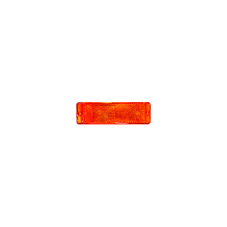 Catadiottro retroriflettente 160x49 mm colore rosso