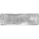 Catadiottro retroriflettente 160x49 mm colore bianco