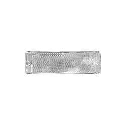 Catadiottro retroriflettente 160x49 mm colore bianco