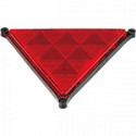 Catadiottro retroriflettente rosso triangolare