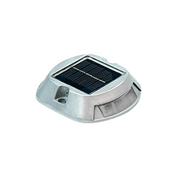 Marker stradale lampeggiante bianco non carrabile