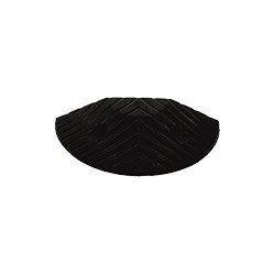 Terminale x rallentatore h. 7cm col. nero