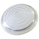 Marker stradale retroriflettente 360g. policarbonato diam. 120mm BIANCO