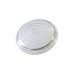 Marker stradale retroriflettente 360g. policarbonato diam. 120mm BIANCO