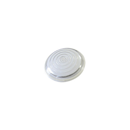 Marker stradale retroriflettente 360g. policarbonato diam. 120mm BIANCO
