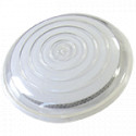 Marker stradale retroriflettente 360g. policarbonato diam. 120mm BIANCO