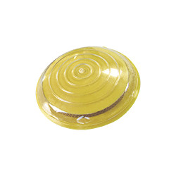Marker stradale retroriflettente 360g. policarbonato diam. 120mm GIALLO