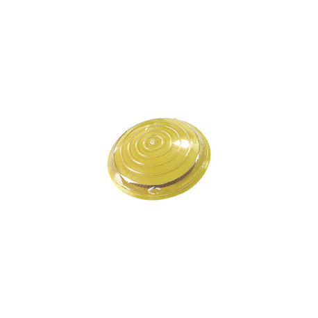 Marker stradale retroriflettente 360g. policarbonato diam. 120mm GIALLO