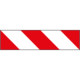 Autoadesivo rifrangente 400 per100 strisce B/R E. G.
