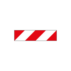 Autoadesivo rifrangente 400 per100 strisce B/R E. G.