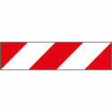 Autoadesivo rifrangente 400 per100 strisce B/R E. G.
