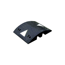 Rampa passacavo con 2 fori x passaggio cavi 600x500x110