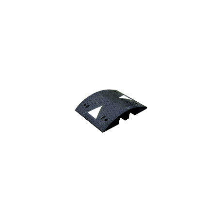Rampa passacavo con 2 fori x passaggio cavi 600x500x110