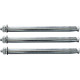 Set 3 tasselli fissaggio lungh 250 mm diametro 12 mm per profili