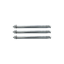 Set 3 tasselli fissaggio lungh 250 mm diametro 12 mm per profili