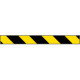Pannello adesivo rifrangente giallo nero