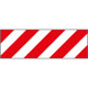 Pannello adesivo rifrangente bianco rosso