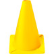Cono segnale polietilene giallo