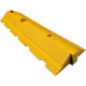 Cordolo delimitatore omologato in gomma giallo elem. centrale h. 10 cm.