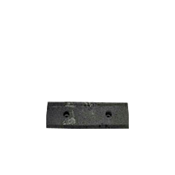 Cordolo Maxi rettilineo in gomma nera peso kg. 14