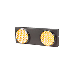 Lampeggiatore Ecosolar fotovoltaico doppio