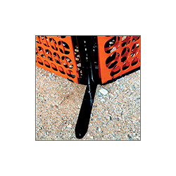 Piedino piatto per posa in linea