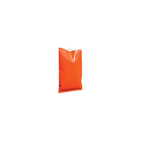 Sacco PVC zavorrabile con graniglia pietra