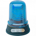 Segnalatore lampeggiante 12V b. piana blu