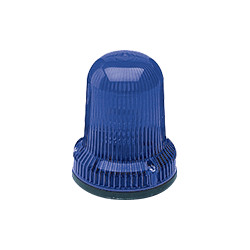 Segnalatore fisso 24V mignon b. piana blu