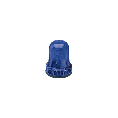 Segnalatore fisso 24V mignon b. piana blu