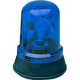 Segnalatore rotante euro 24V. cc colore blu