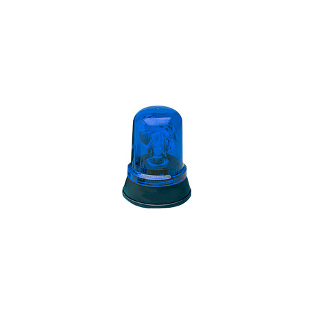 Segnalatore rotante euro 24V. cc colore blu