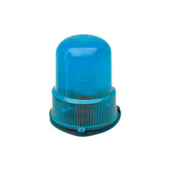 Segnalatore lampeggiante 12V small colore blu