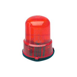 Segnalatore lampeggiante 12V small colore rosso