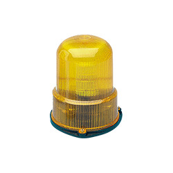 Segnalatore lampeggiante 24V small colore gialla