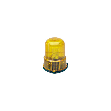 Segnalatore lampeggiante 24V small colore gialla