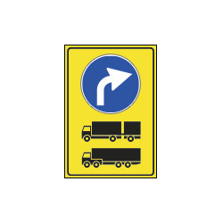 Preavv. deviaz. obbl. DX autotreni/autoarticolati