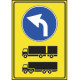 Preavv. deviaz. obbl. SX autotreni/autoarticolati