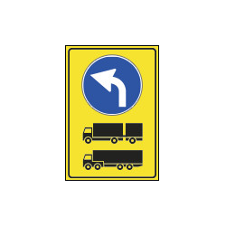 Preavv. deviaz. obbl. SX autotreni/autoarticolati