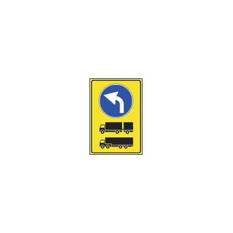 Preavv. deviaz. obbl. SX autotreni/autoarticolati