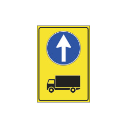 Direzione obblig. AVANTI autocarri massa superiore a 3,5 t